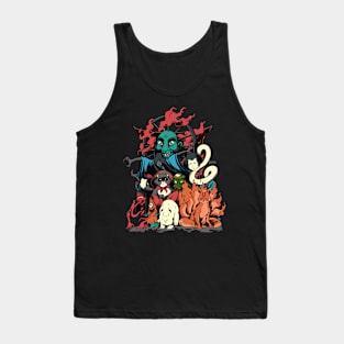 Japanese yokai Tank Top